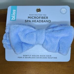 Women's Bliss NEW Blue Microfiber Spa Headband